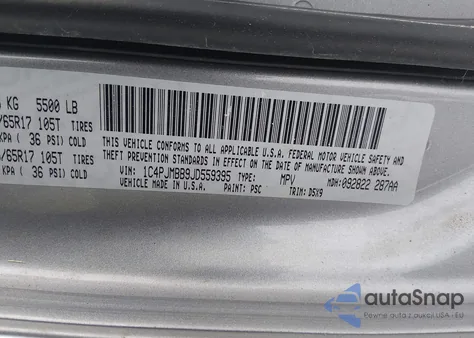 2018 Jeep Cherokee Trailhawk 4X4 from USA, damaged, VIN 1C4PJMBB9JD559395